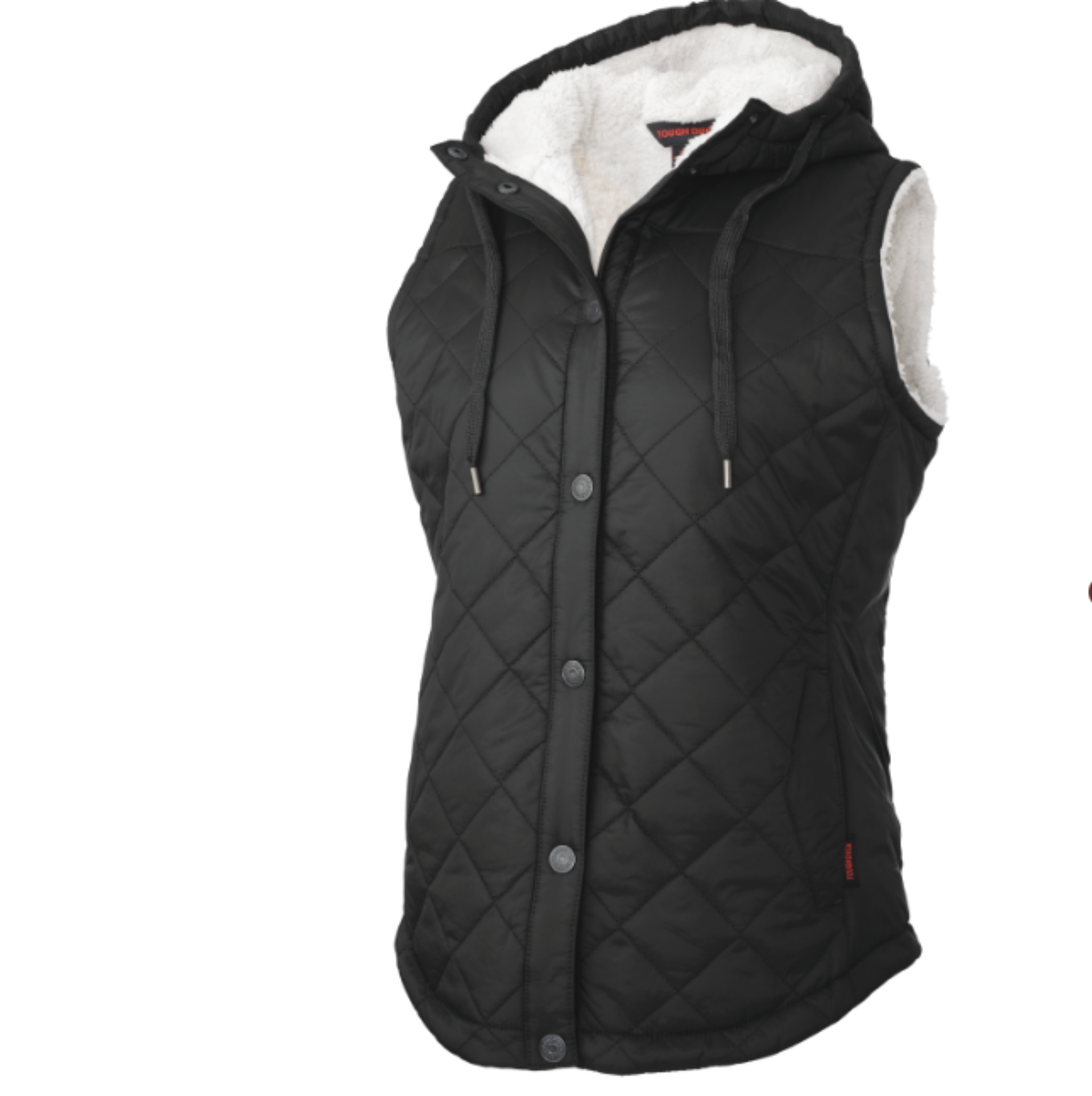 Tough Duck® Women’s Quilted Sherpa Lined Vest WV10