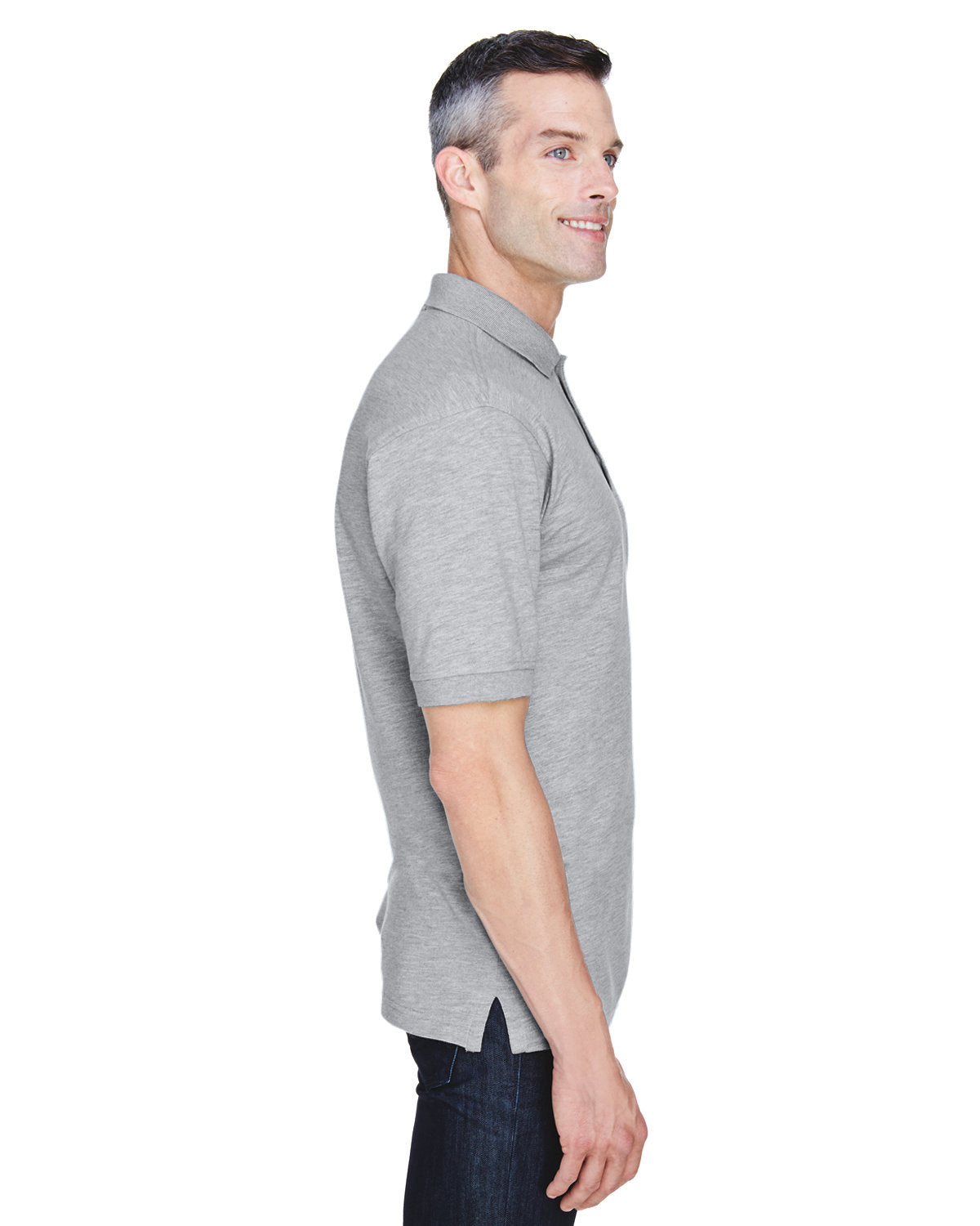 Harriton® Men's Easy Blend™ Polo with Pocket