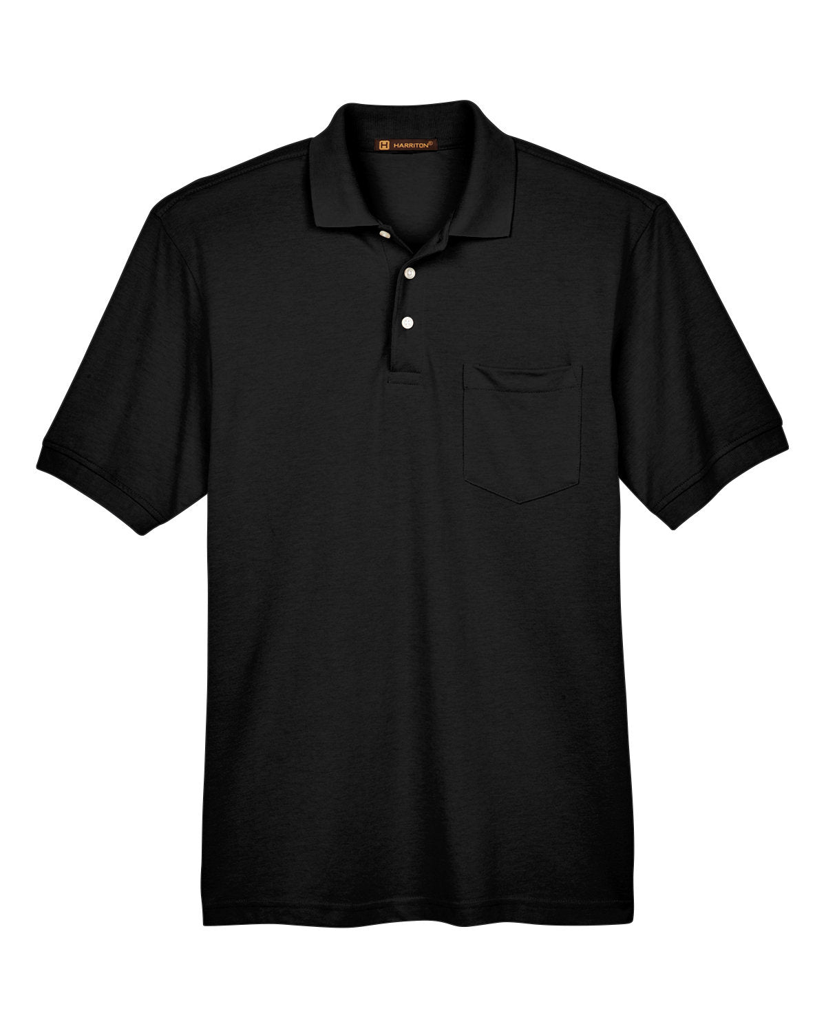 Harriton® Men's Easy Blend™ Polo with Pocket