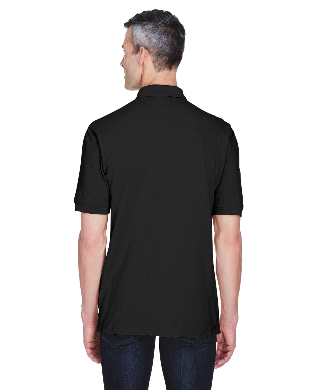 Harriton® Men's Easy Blend™ Polo with Pocket