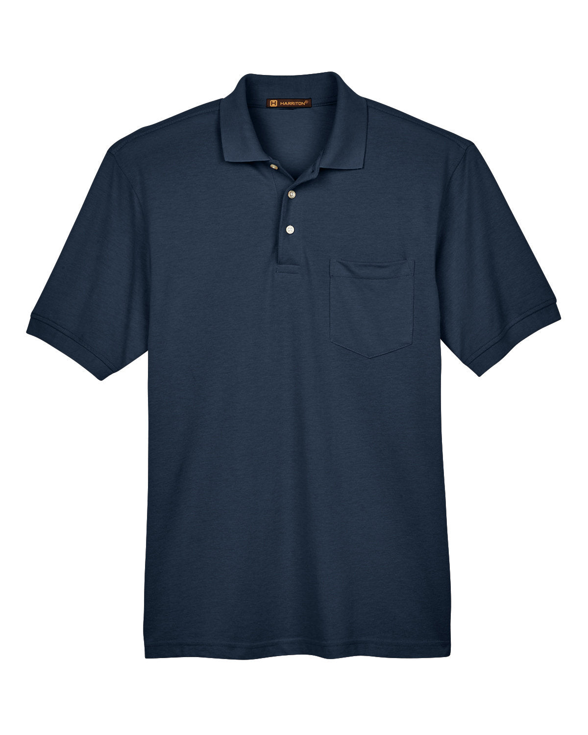 Harriton® Men's Easy Blend™ Polo with Pocket