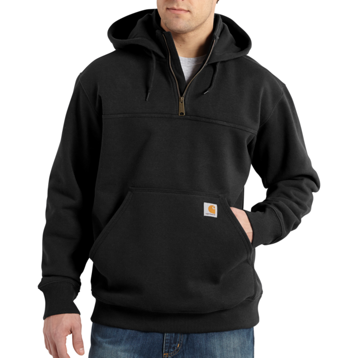 Carhartt®Rain Defender Paxton Heavyweight Hooded Zip Mock Sweatshirt