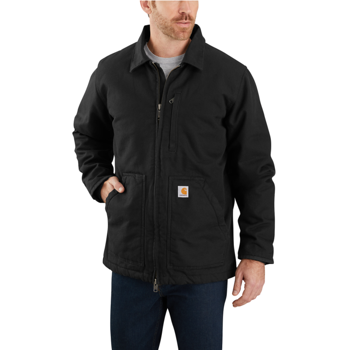 Carhartt®Washed Duck Sherpa-Lined Coat