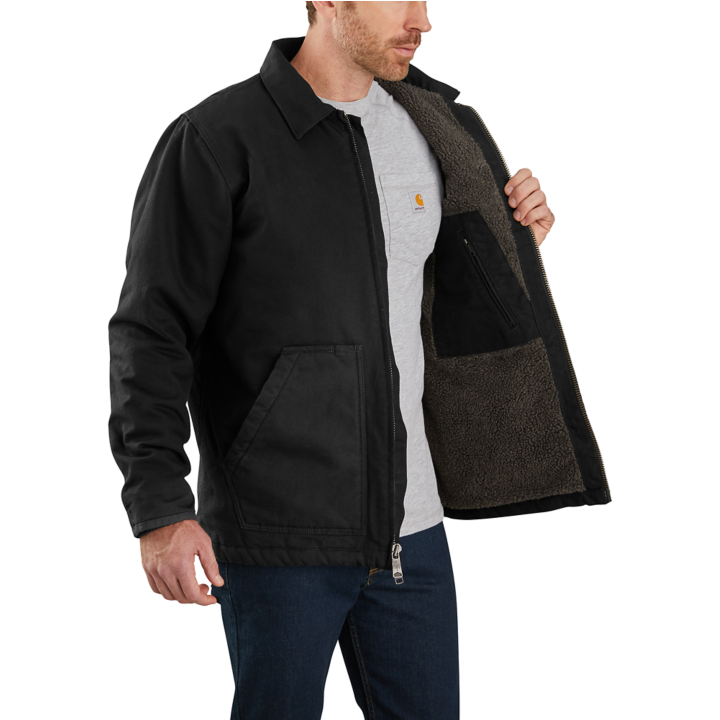 Carhartt®Washed Duck Sherpa-Lined Coat