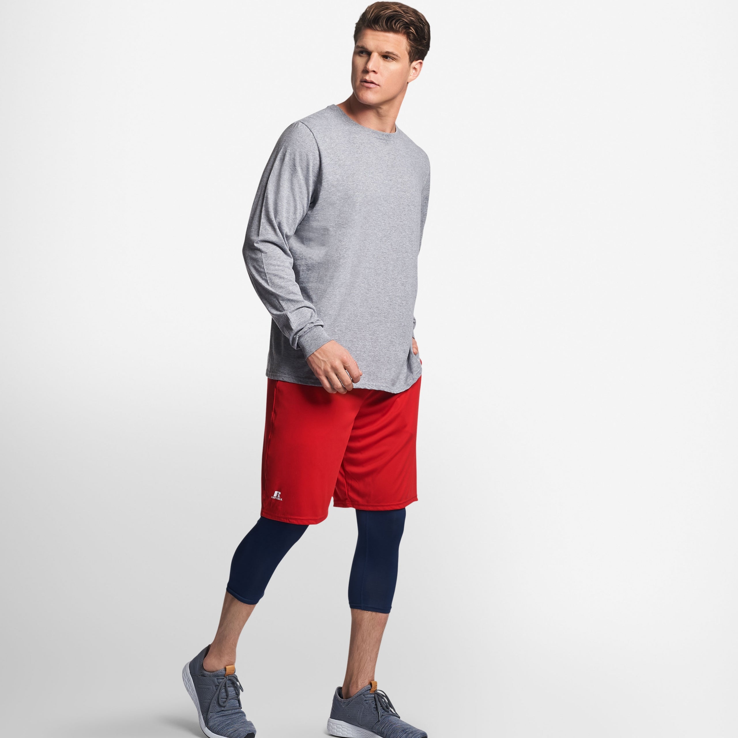 Russell Athletic Men Long Sleeve Essential Tee