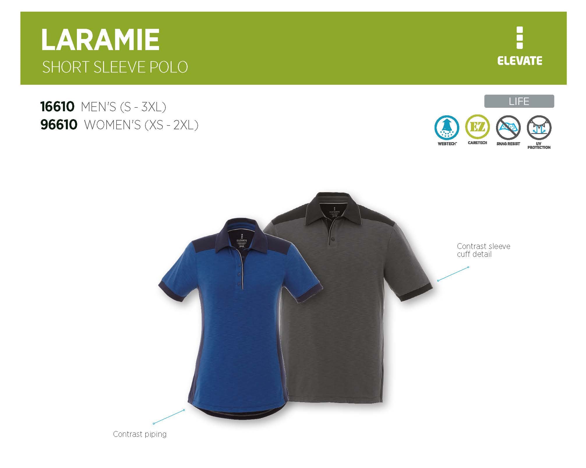 TRIMARK® Laramie Ladies' Short Sleeve Polo