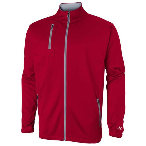 Russell Athletic Men's Dri-Power Tech Fleece Performance Full Zip Jacket