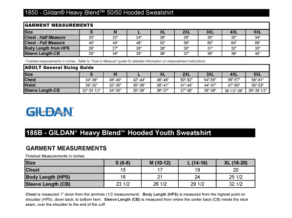 Gildan® Heavy Blend™ Adult Hooded Sweatshirt