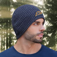 AJM Acrylic Board Toque, Chunky waffle knit 1A133M