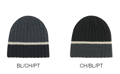 AJM AJM Acrylic Board Toque, Chunky Cable Knit 9J037M