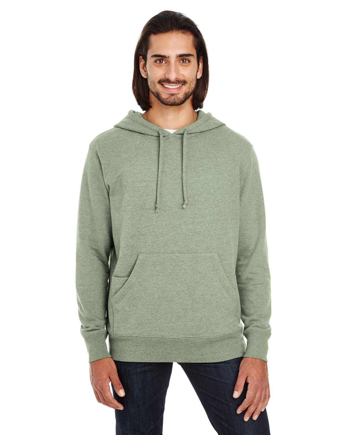 Threadfast® Unisex Triblend French Terry Hoodie