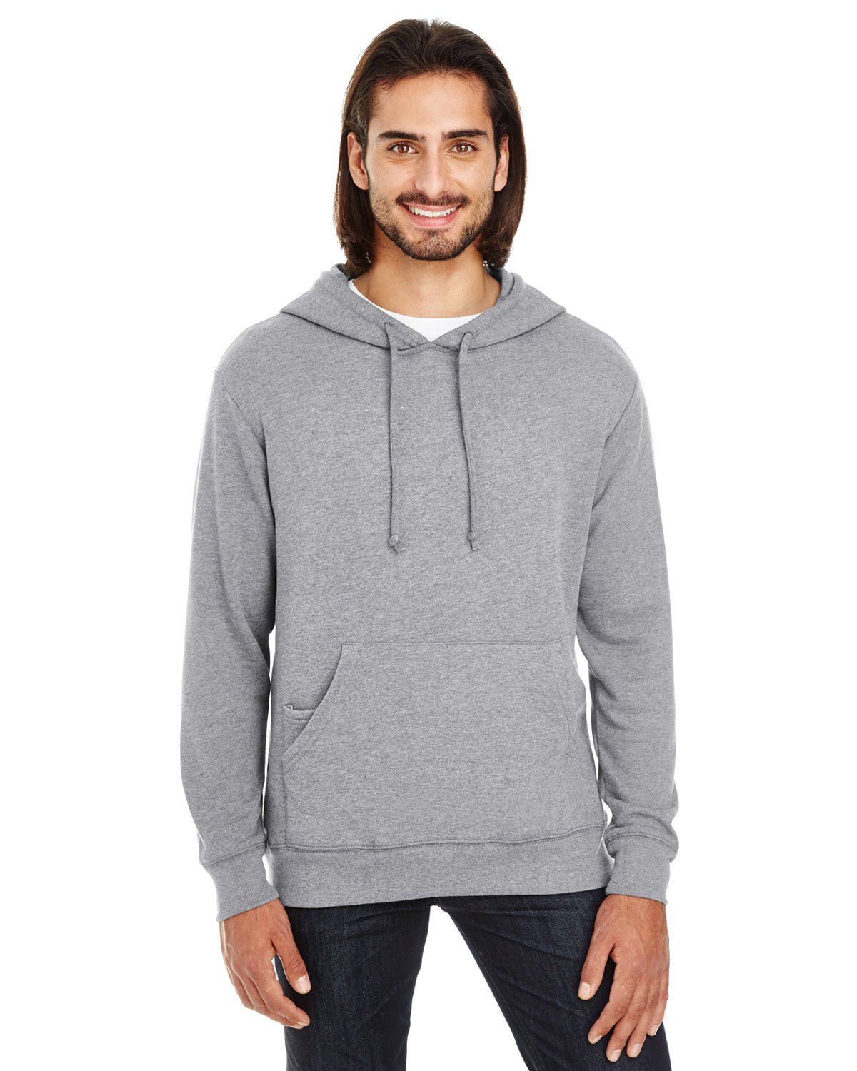 Threadfast® Unisex Triblend French Terry Hoodie