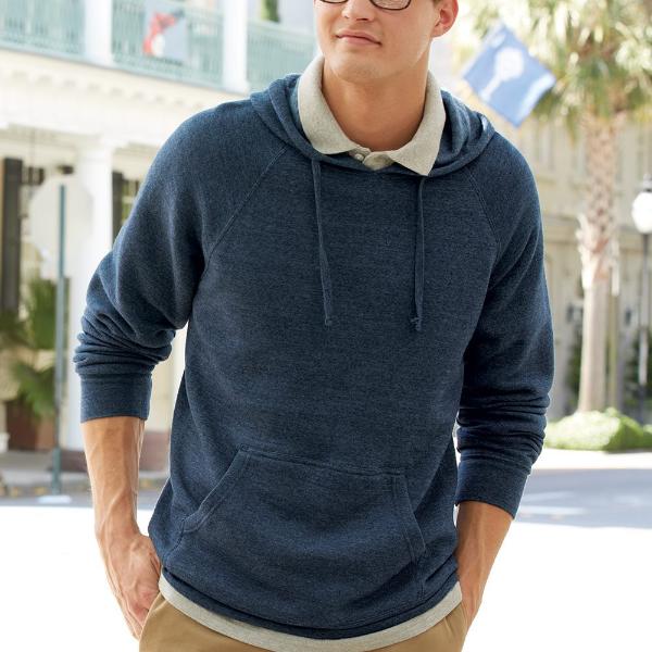Independent Trading Unisex Special Blend Raglan Hooded Pullover
