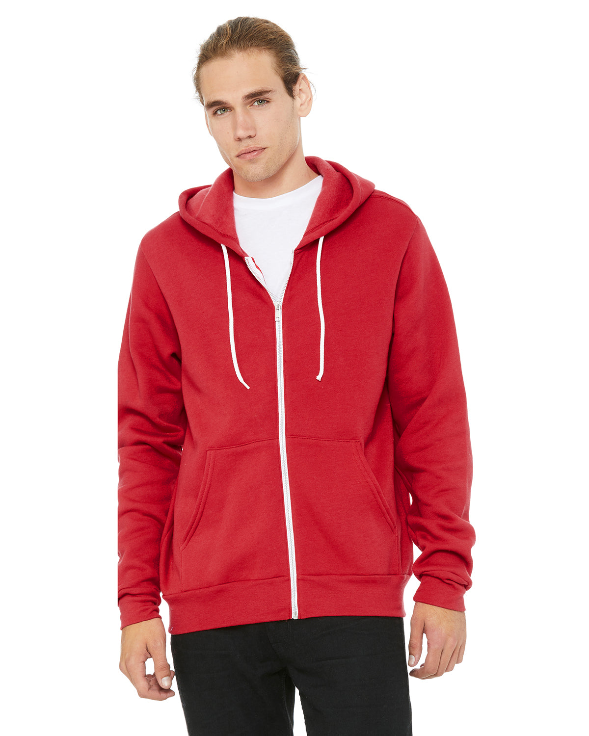 Bella+Canvas® Unisex Poly-Cotton Fleece Full-Zip Hoodie 3739