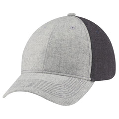 AJM 6-Panel Wool Serge Heather