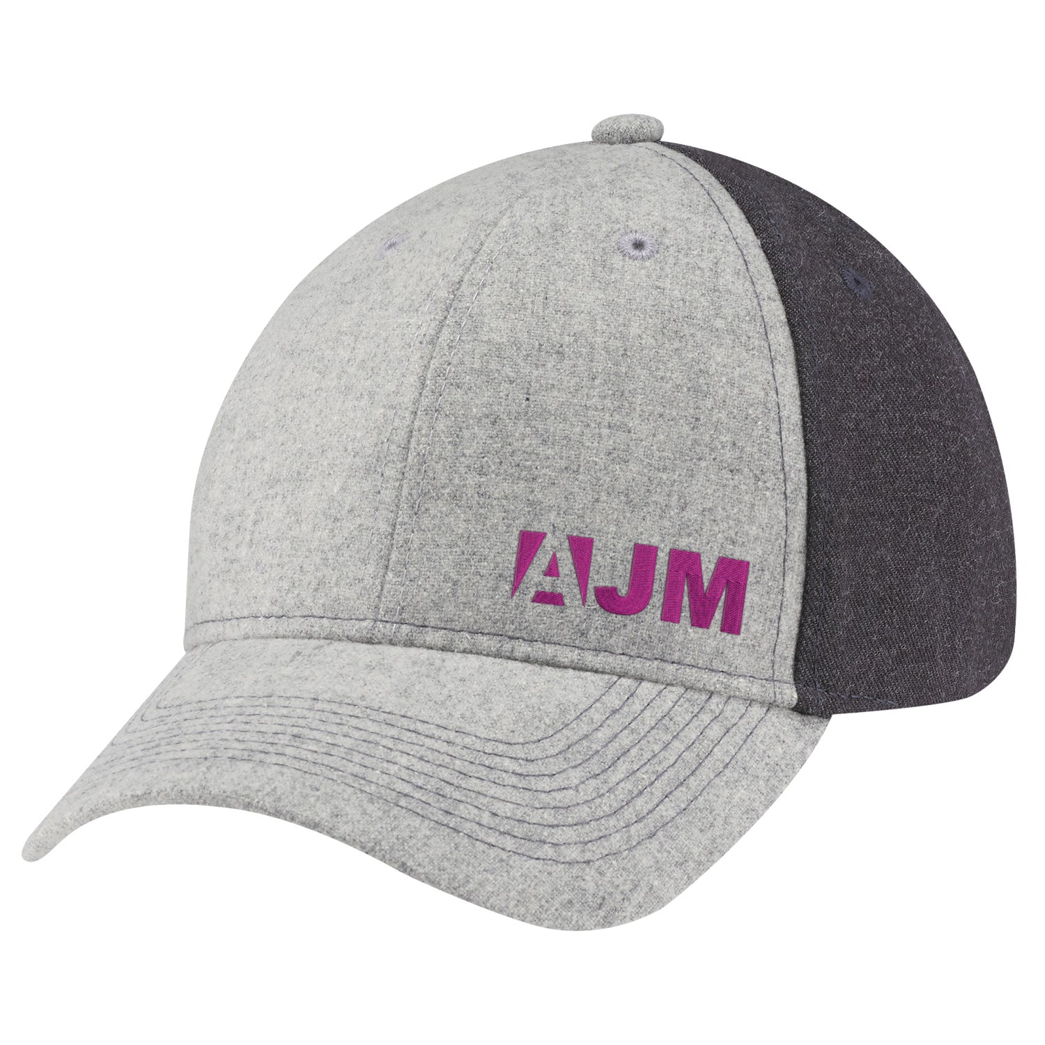 AJM 6-Panel Wool Serge Heather