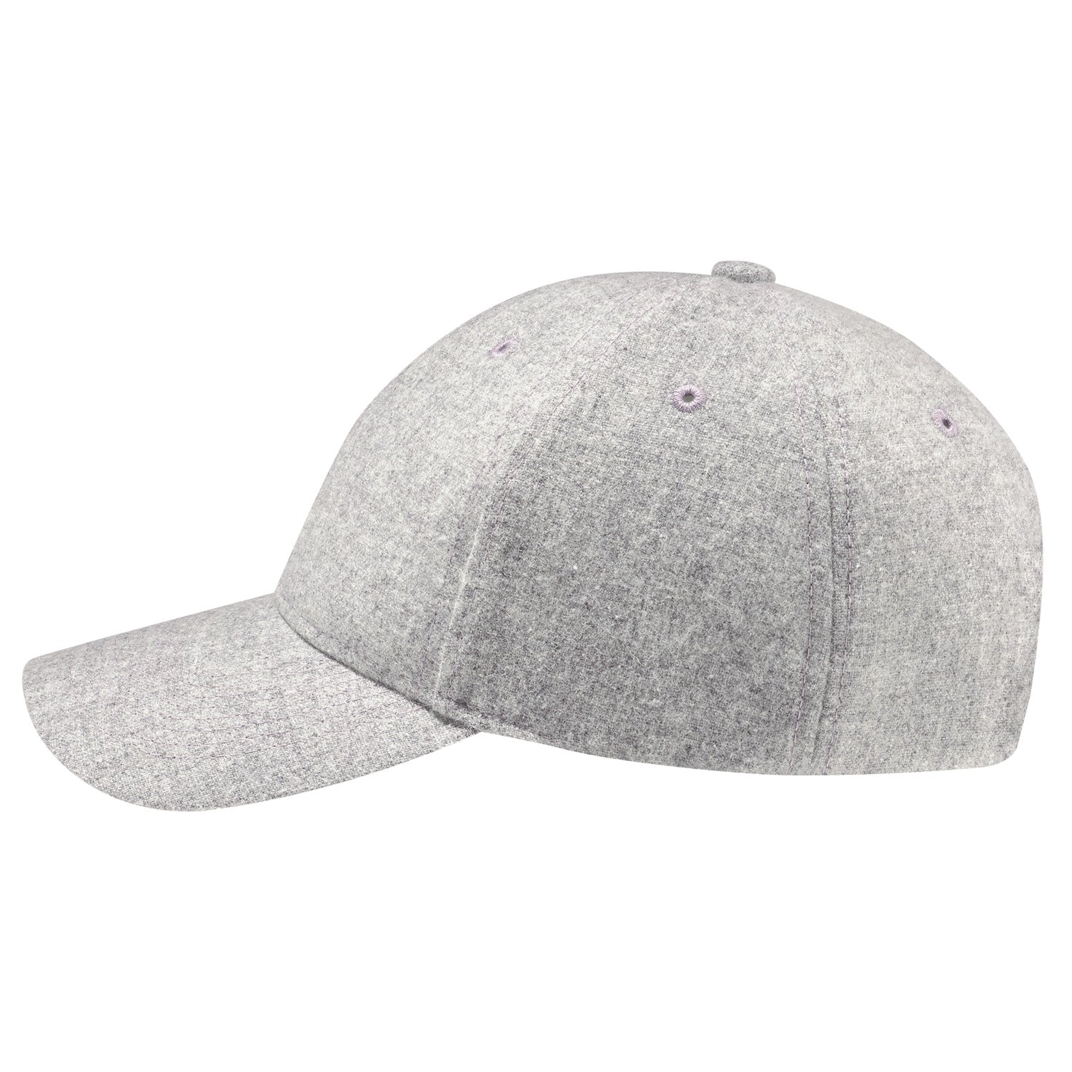 AJM 6-Panel Wool Serge Heather