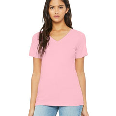 Bella+Canvas® Ladies' Relaxed Jersey Short-Sleeve V-Neck T-Shirt 6405