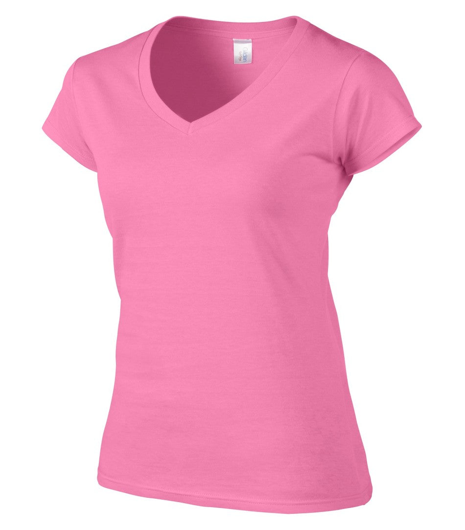 Gildan Ladies' SoftStyle Fitted V-Neck T-Shirt