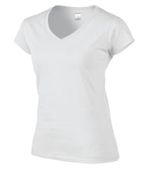 Gildan Ladies' SoftStyle Fitted V-Neck T-Shirt