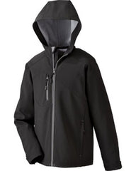 Ash City® North End Youth Prospect Two-Layer Fleece Bonded Soft Shell Hooded Jacket