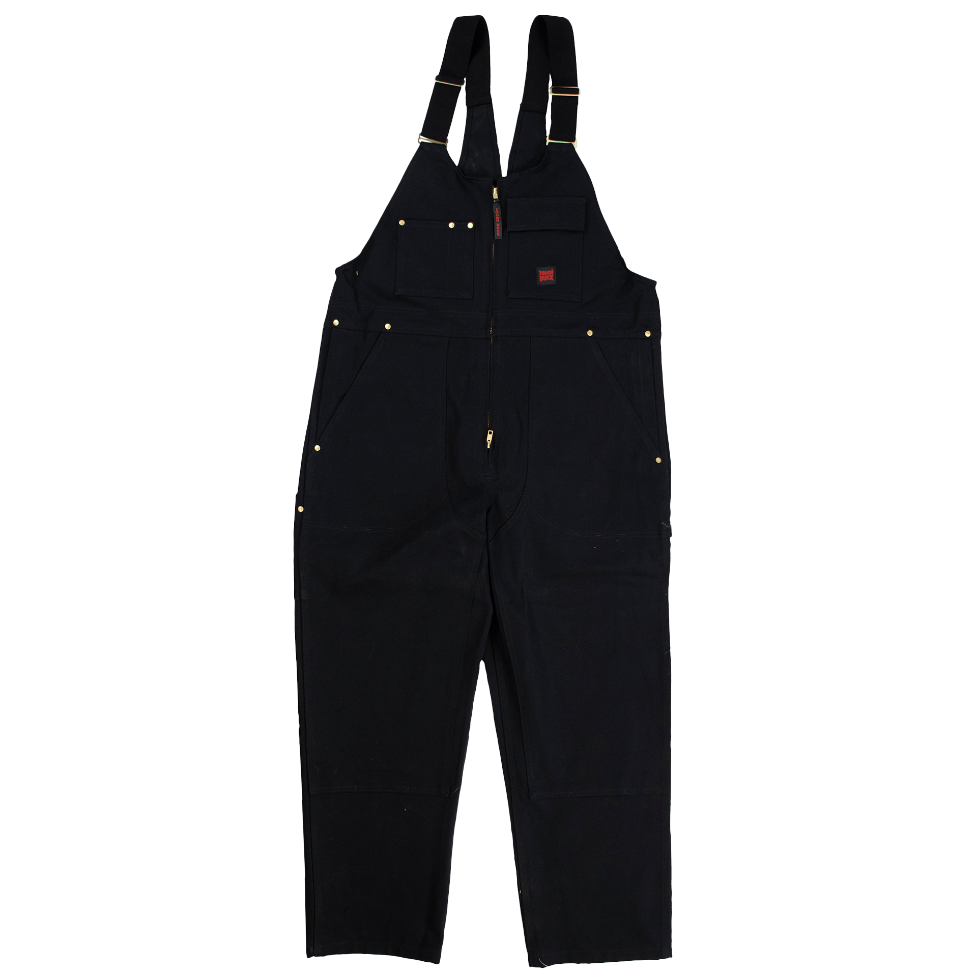 Tough Duck®Unlined Bib Overall – Zip Front 7637