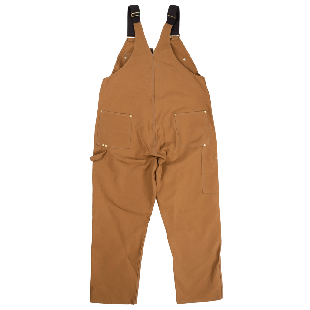 Tough Duck®Unlined Bib Overall – Zip Front 7637