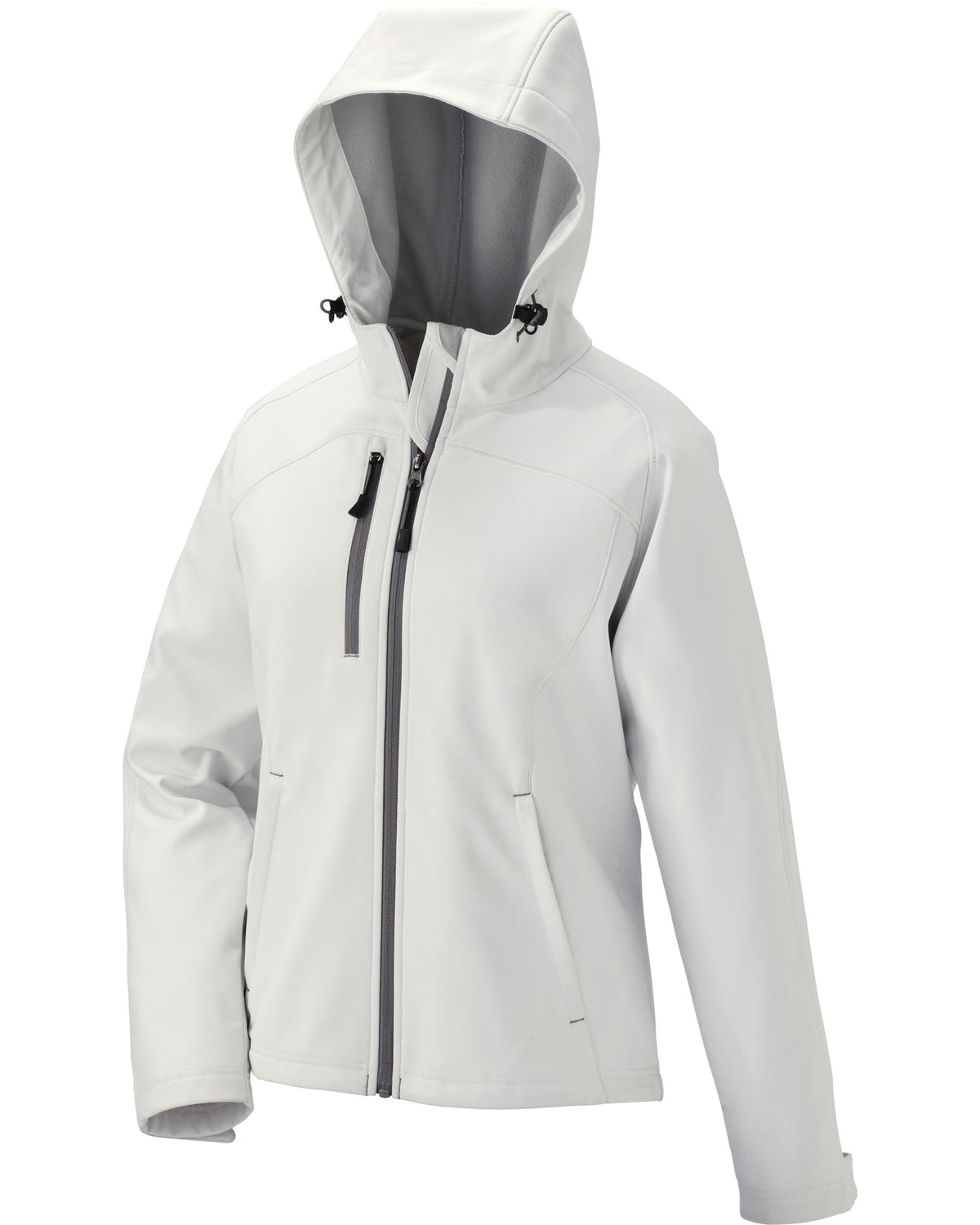 Ash City® North End Ladies' Prospect Two-Layer Fleece Bonded Soft Shell Hooded Jacket