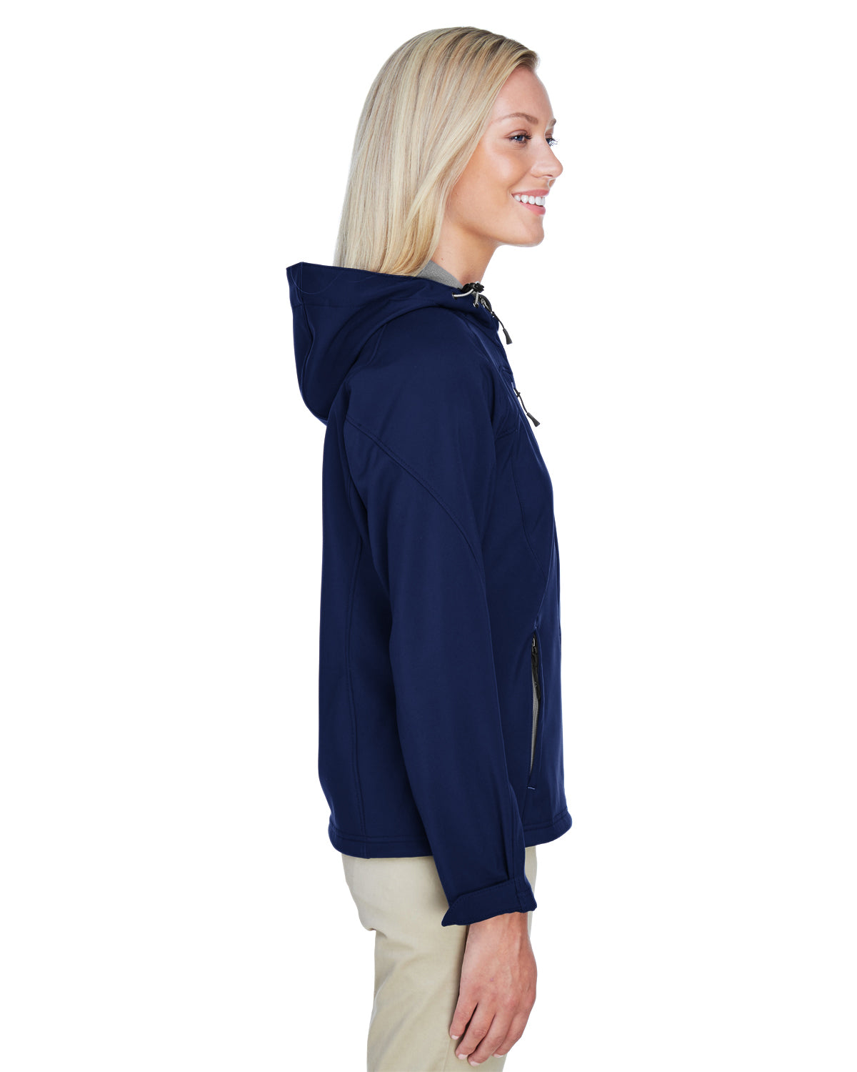 Ash City® North End Ladies' Prospect Two-Layer Fleece Bonded Soft Shell Hooded Jacket