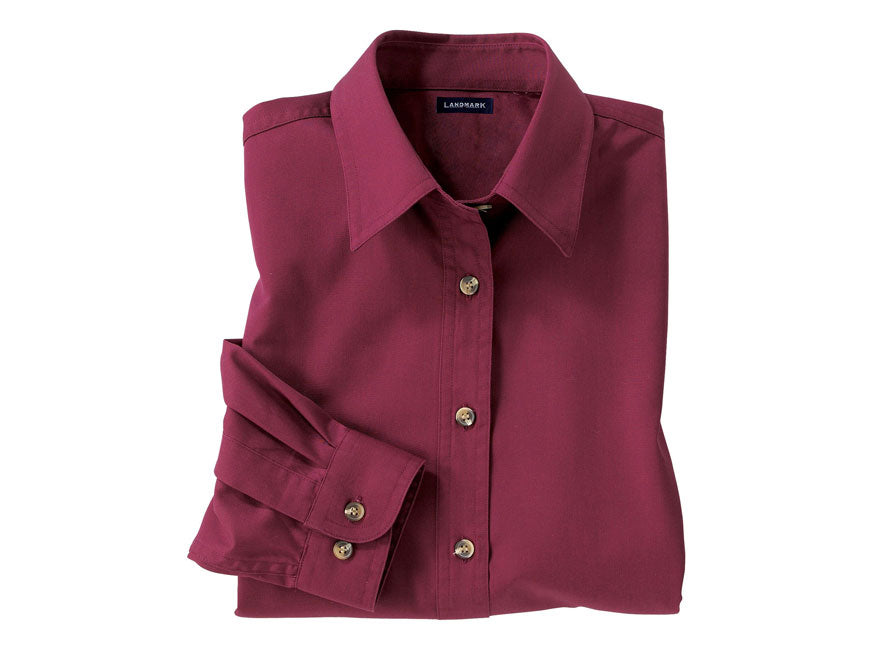LANDMARK® Capulin Ladies Long Sleeve Shirt