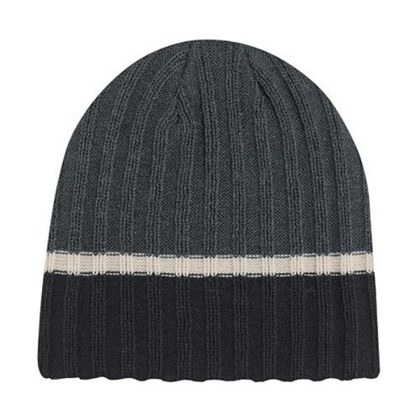 AJM AJM Acrylic Board Toque, Chunky Cable Knit 9J037M