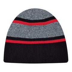 AJM Acrylic Board Toque, Heather/Stripe rib knit 9M039M