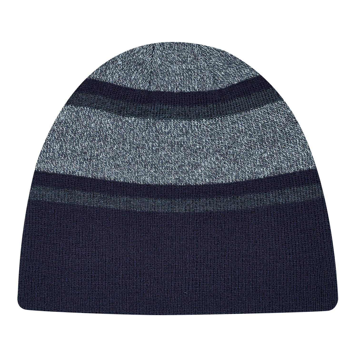 AJM Acrylic Board Toque, Heather/Stripe rib knit 9M039M