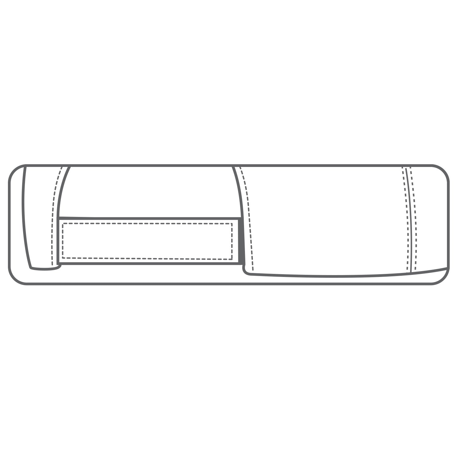AJM Deluxe Polyester 6 Panel Constructed Contour Cap with velcro closure