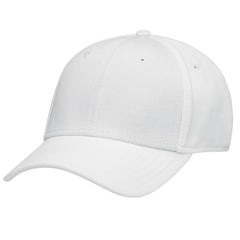 AJM Deluxe Polyester 6 Panel Constructed Contour Cap with elasticized sweatband