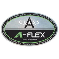 AJM Deluxe Polyester 6 Panel Constructed Contour Cap with elasticized sweatband