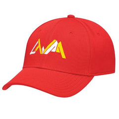 AJM Deluxe Polyester 6 Panel Constructed Contour Cap with elasticized sweatband
