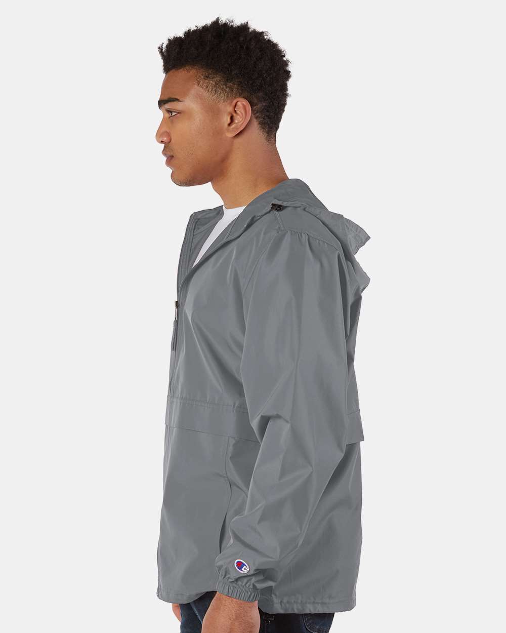 Champion® Adult Full-Zip Windbreaker Anorak Jacket