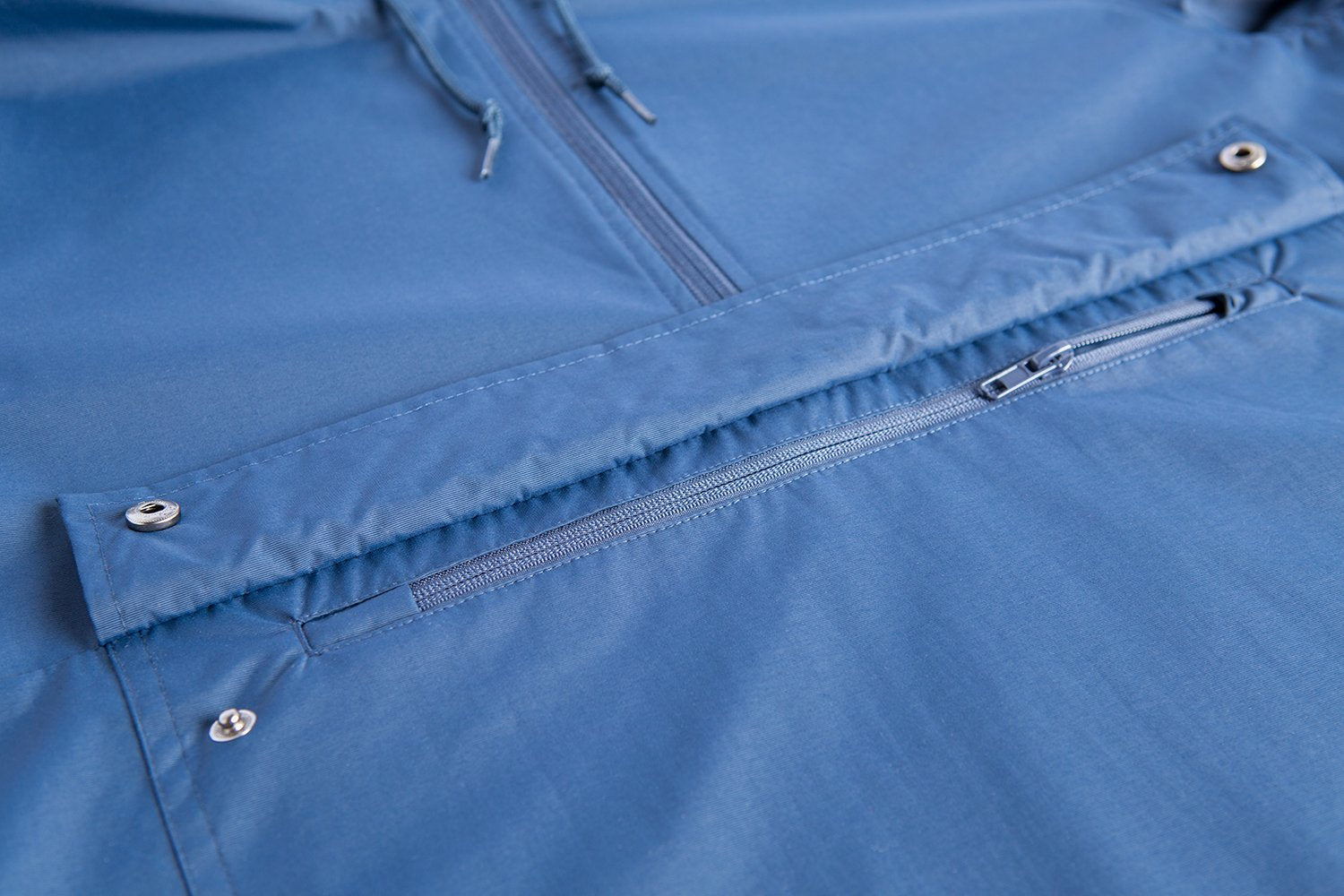 Independent Trading  Water Resistant Windbreaker Anorak Jacket ANORAK JACKET