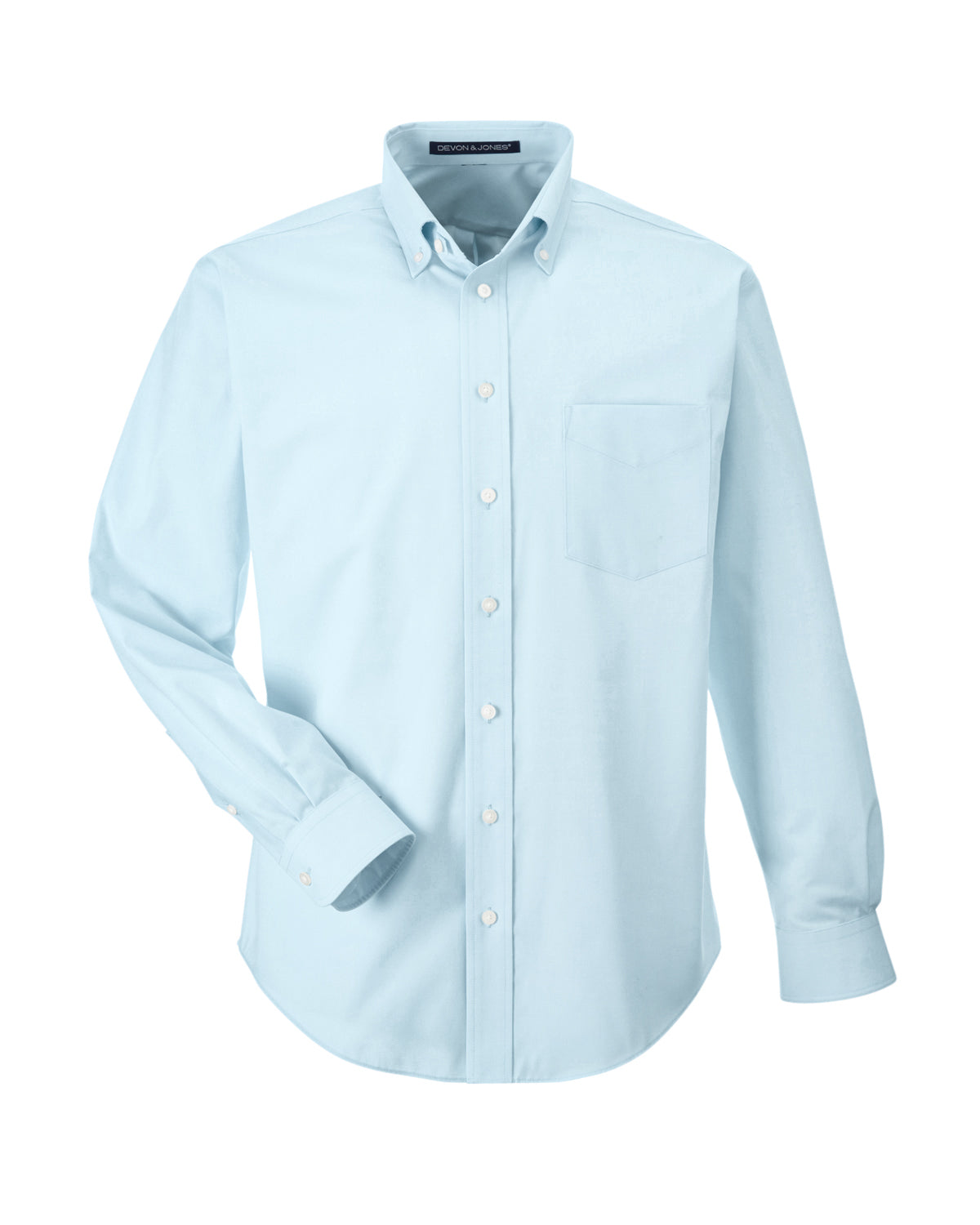 Devon & Jones Men's Crown Woven Collection™ Solid Oxford Long Sleeve