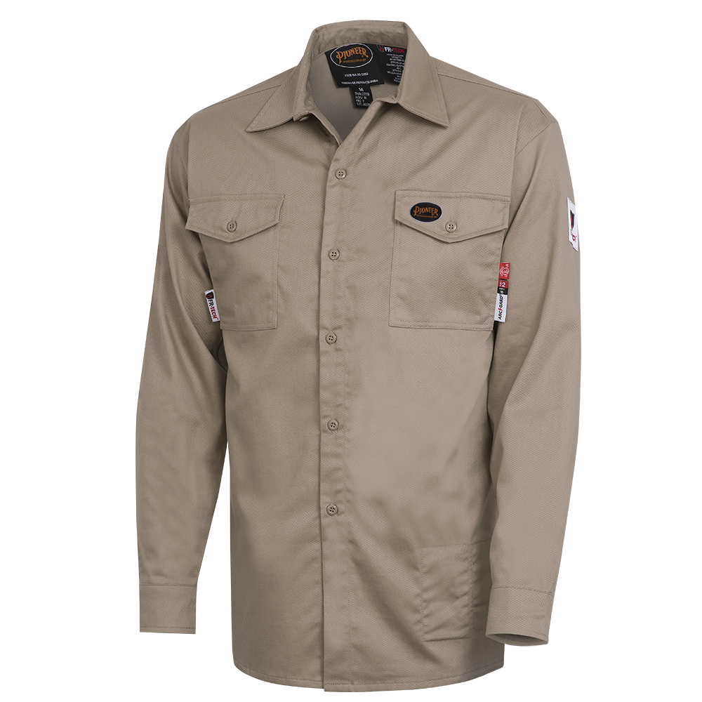 Pioneer® FR-TECH® FR/ARC rated 7 Oz Safety Shirt 88/12 7742