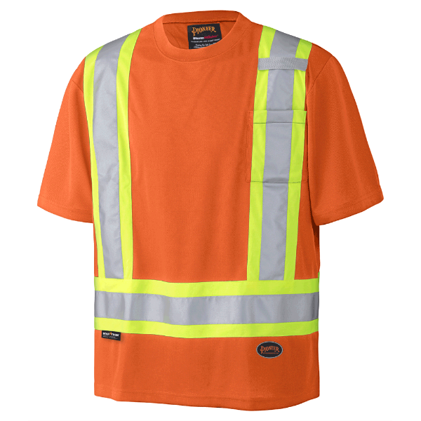 Pioneer® Hi-Viz Safety T-Shirt - Birdseye Poly 6990