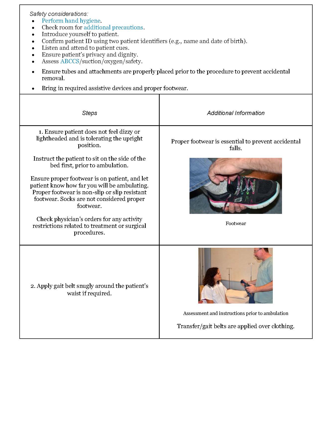Transfer/Gait Belt