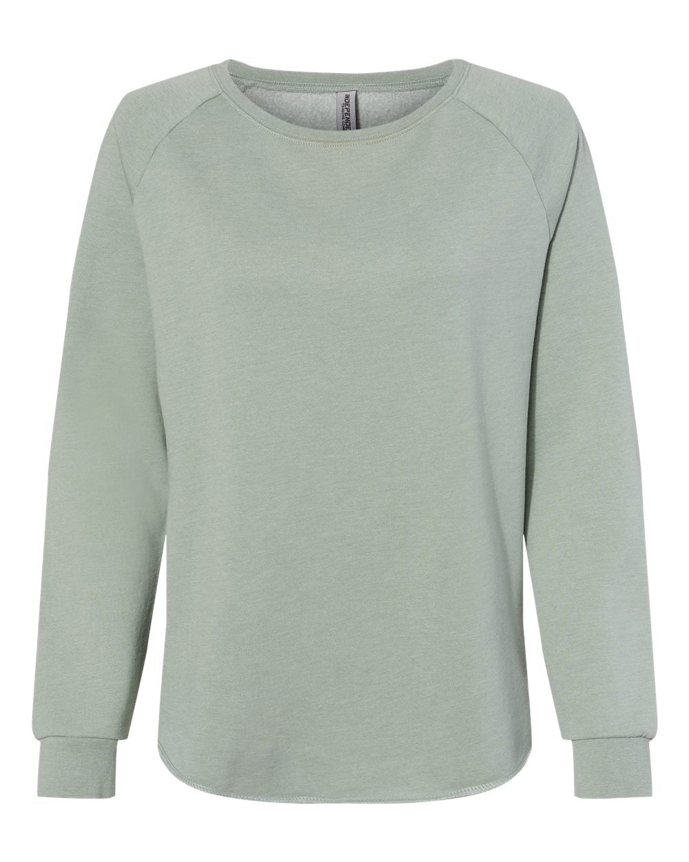 Independent Trading Co Women's California Wave Wash Crewneck Sweatshirt