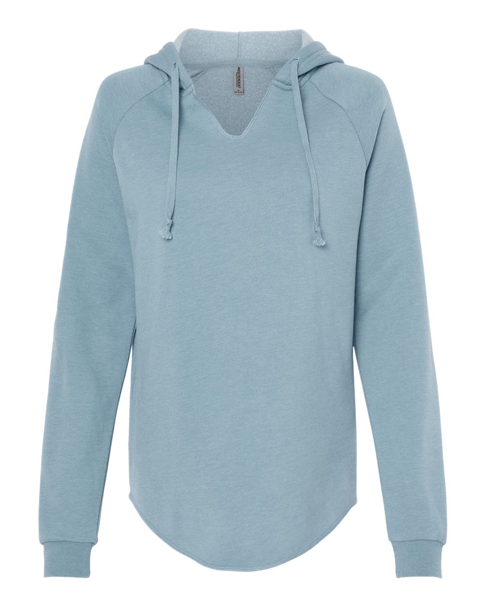 Independent Trading Women’s Lightweight California Wave Wash Hooded Sweatshirt - PRM2500