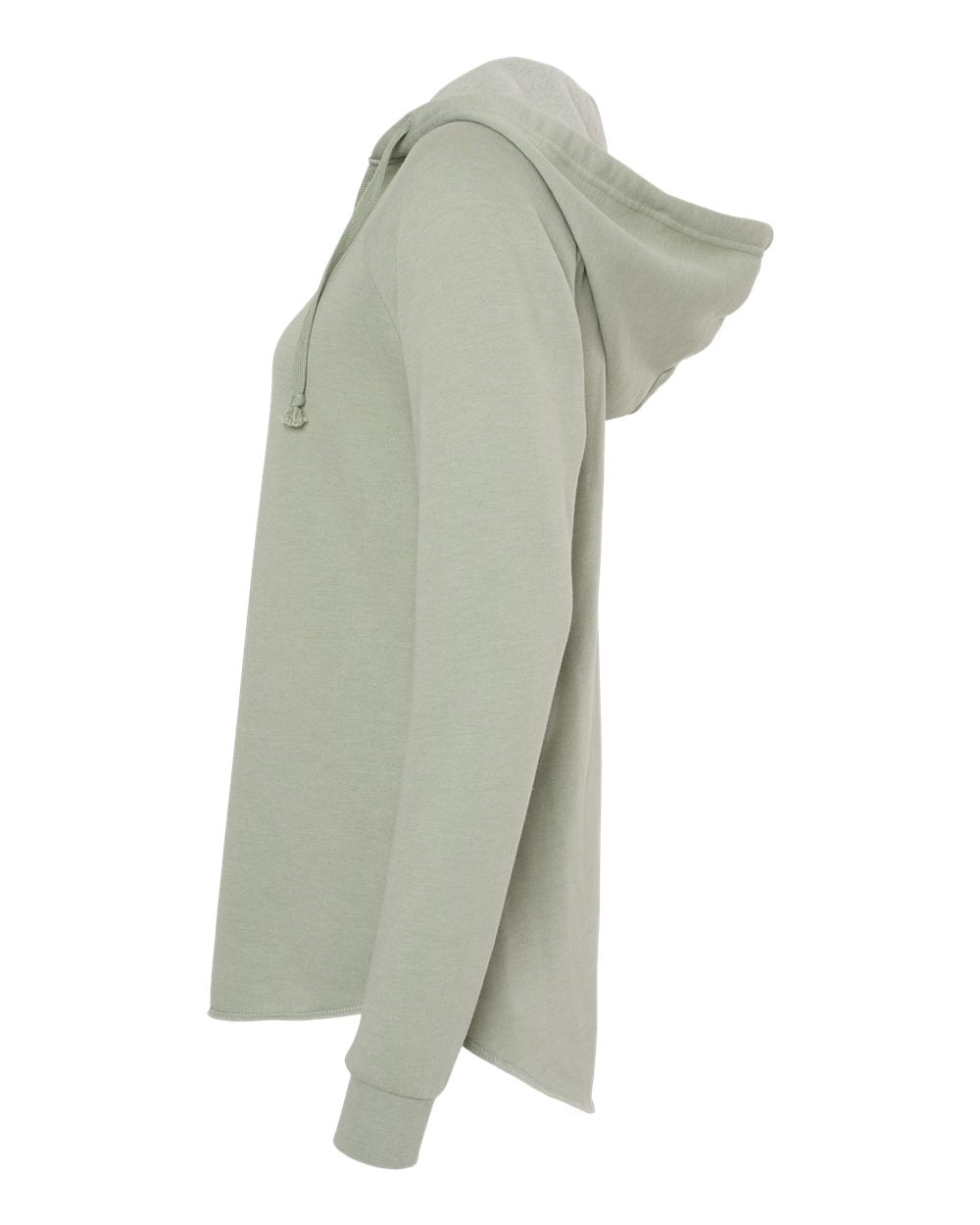 Independent Trading Women’s Lightweight California Wave Wash Hooded Sweatshirt - PRM2500