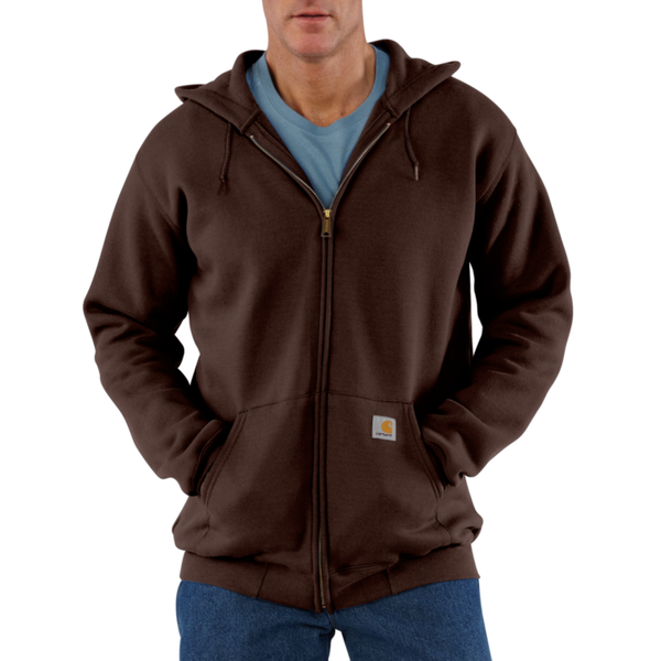 Carhartt Men's K122 Midweight newest Hooded Zip-Front Sweatshirt