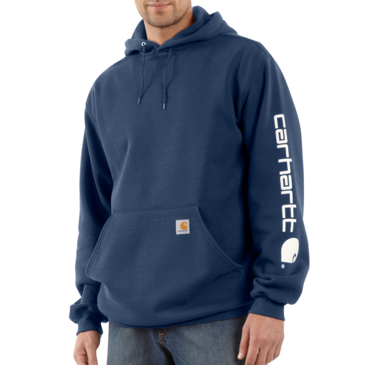 Carhartt®Midweight Signature Sleeve Logo Hooded Sweatshirt