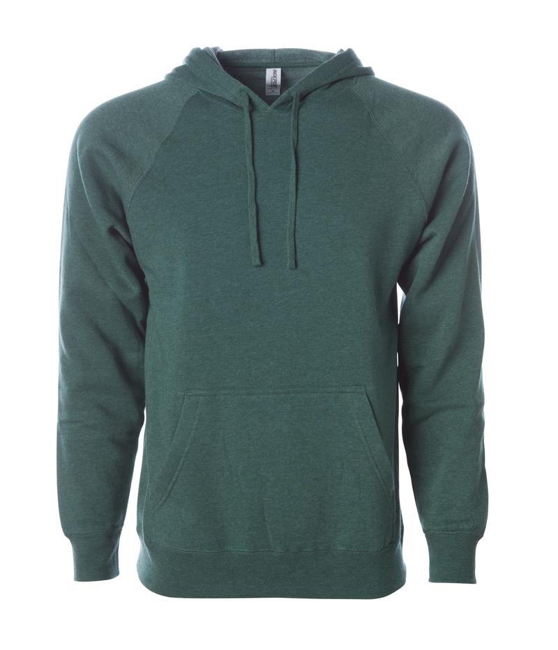 Independent Trading Unisex Special Blend Raglan Hooded Pullover