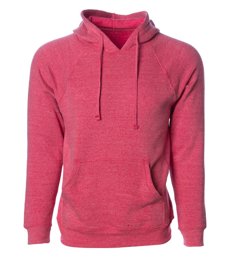 Independent Trading Unisex Special Blend Raglan Hooded Pullover